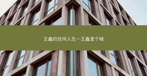 王鑫的坎坷人生—王鑫是个啥