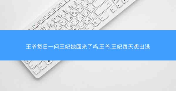王爷每日一问王妃她回来了吗,王爷,王妃每天想出逃