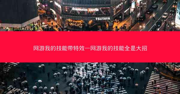 网游我的技能带特效—网游我的技能全是大招