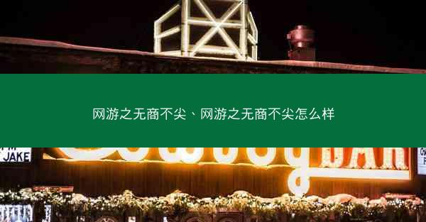 网游之无商不尖、网游之无商不尖怎么样