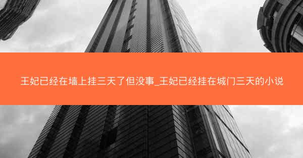 王妃已经在墙上挂三天了但没事_王妃已经挂在城门三天的小说