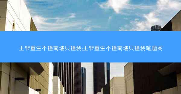 王爷重生不撞南墙只撞我;王爷重生不撞南墙只撞我笔趣阁