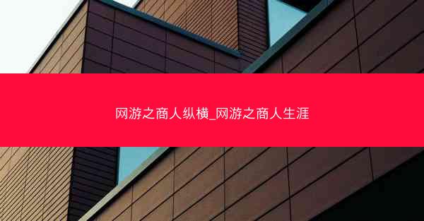 网游之商人纵横_网游之商人生涯