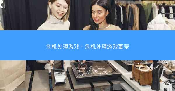 危机处理游戏、危机处理游戏董莹