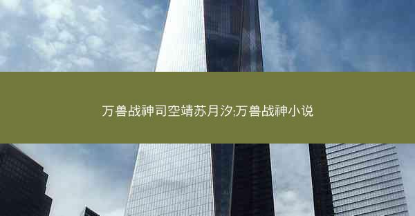 万兽战神司空靖苏月汐;万兽战神小说